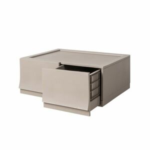 Wave twin Wood moduláris tárolódoboz kerekek nélkül 54, 6 x 43, 4 x 22 cm, széles - 2 fiók kép