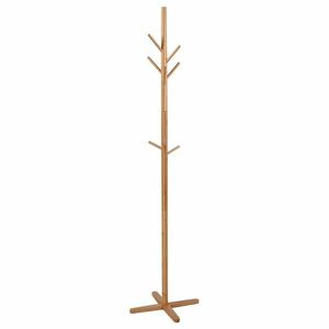 Állványos fogas B016 NAT, bambusz kép