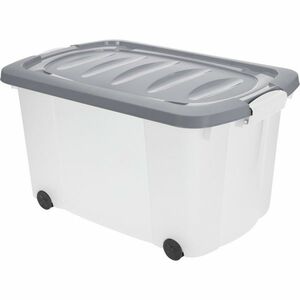 Tárolódoboz kerekekkel, 60 x 39 x 32 cm, zöld kép