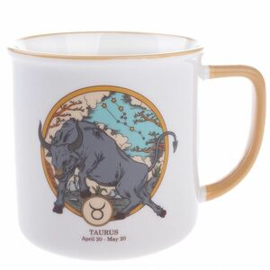 Bika csillagjegy porcelán bögre, 460 ml kép