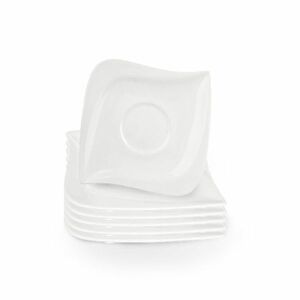 Orion Mona Musica porcelán csészealj készlet, 12 x 12 cm, 6 db kép