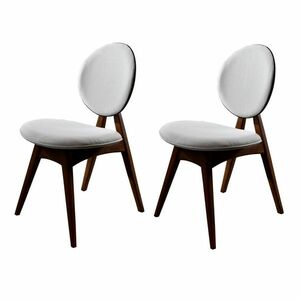 Touch Cream and Walnut étkezőszék szett, 2 db kép