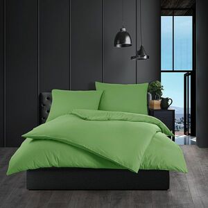 Pamut ágynemét Color zöld, 140 x 200 cm, 70 x 90cm kép