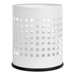 Alda Officer perforált szemetes 7 l, fehér, 7 l kép