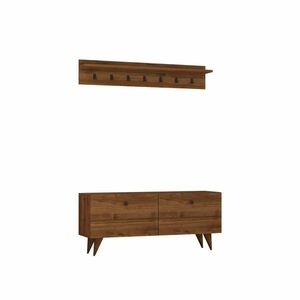 Fali akasztó cipővel Rupa Walnut kép