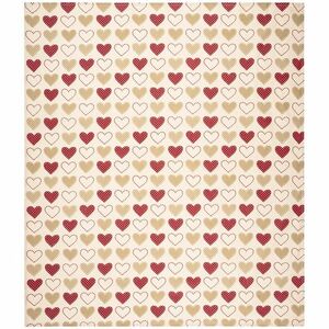 Home Elements Szív minta abrosz , 120 x 140 cm, 120 x 140 cm kép
