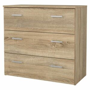 GARBO 3 komód, sonoma tölgy kép