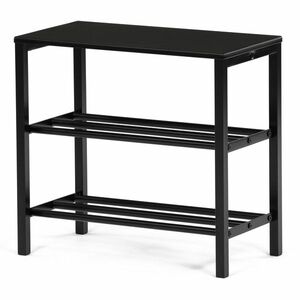 Cipősszekrény 83168-42 BK, fém, fekete kép