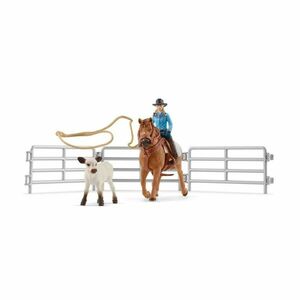 Schleich 42577 Kovboj móka lasszóval, 15 x 19 x8 cm kép