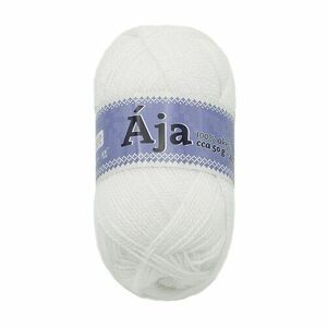 AJA fehér fonal, 50 g / 217 m kép