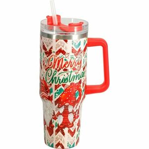 Merry Christmas karácsonyi termokanna 1, 2 l, piros kép
