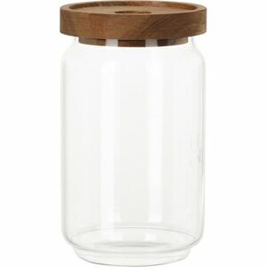 Üvegedény akácfa fedéllel 700 ml, 0, 7 l kép