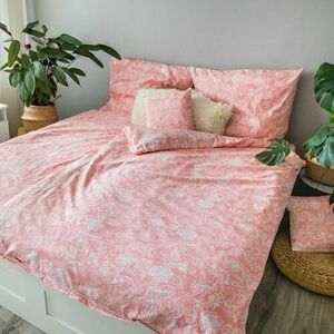 Pamut ágynemű Pink Blossom, 140 x 200 cm, 70 x 90 cm, 40 x 40 cm kép