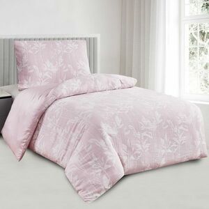 Alabama rózsaszínű jacquard ágynemű, 140 x 200 cm, 70 x 90 cm kép