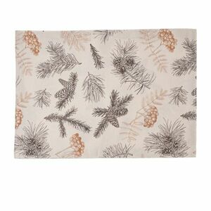 Tűlevelek vízálló karácsonyi tányéralátét, 32 x 45 cm kép