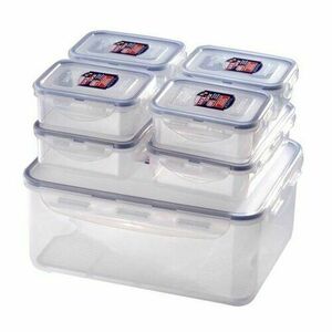 LOCKnLOCK 7-részes ételtartó doboz készlet kép