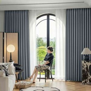 ARÔME HOME Sötétítő függöny, szürke, 135 x 245 cm kép