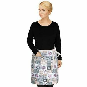 Bellatex DITA Patchwork love derék kötény, 68 x 50 cm kép