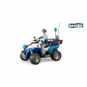 Bruder 63010 Sürgősségi járművek Rendőrséginégykerekű motor kép