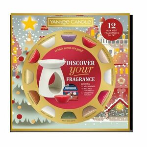 Yankee Candle Karácsonyi ajándék szett Aromal ampa+ 12 db viasz kép