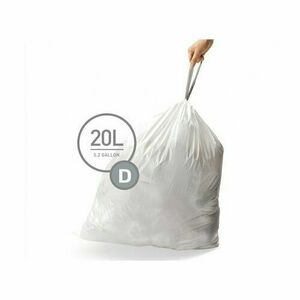 Simplehuman D szemeteszsák 20 L, 20 db kép