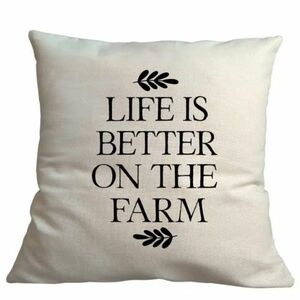 Bohemia Gifts Farm párnahuzat, 40 x 40 cm kép