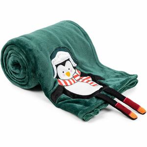 4Home Penguin karácsonyi pléd, 150 x 200 cm kép