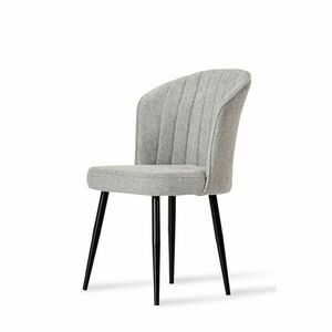 Rubi Light Grey and Black étkezőszék szett, 4 db kép