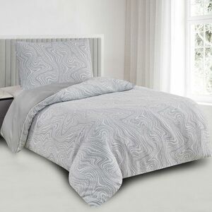 Alabama szürke jacquard ágynemő, 140 x 200 cm, 70 x 90 cm kép