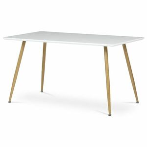 Étkezőasztal 140 x 80 cm, fehér kép