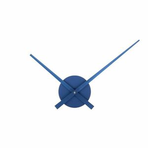 Karlsson 4348DB dizájner falióra, kék, átmérő 48cm kép