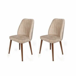 Alfa Cream and Walnut étkezőszék-készlet, 2 db kép