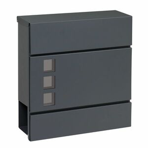 BK.932.G.AM acél postaláda ablakkal kép