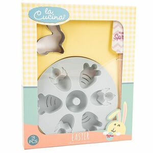 Csirke húsvéti sütő készlet, szilikon kép