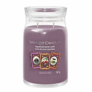 Yankee Candle Illatos gyertya, nagy Signature Halloween Mystical Tarot Card, 567 g, L kép