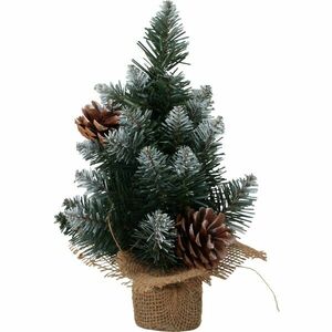 Snowy dekorációs karácsonyfa, 30 cm, 30 cm kép