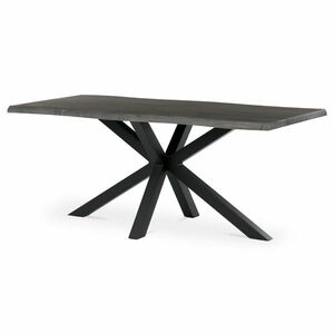 Étkezőasztal 180 x 90 cm, szürke tölgyfa kép