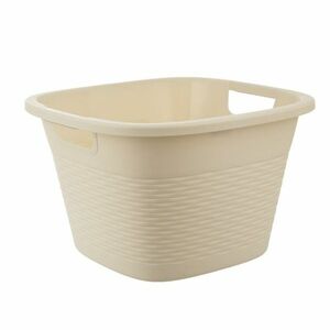 Orion LOOP négyzet alakú mosogatótál fogantyúval 16, 8 l, bézs kép