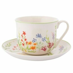 Altom Porcelán jumbo csésze alátéttel NatureAwakening 450 ml kép