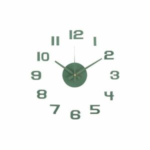 Karlsson 6001GR design öntapadós óra zöld, 40 cm átmérő kép