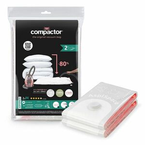 Compactor Aspispace 2 részes vákuum tárolózsák-szett, M, 55 x 90 cm, M kép