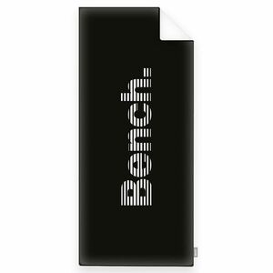 Bench törölköző csíkos fekete fehér, 80 x 180 cm kép