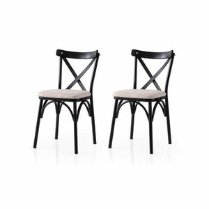 Ekol Cream and Black étkezőszékek, 2 db kép