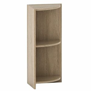 TEMPO ASISTENT 014 sarokkönyvespolc, sonoma tölgy kép