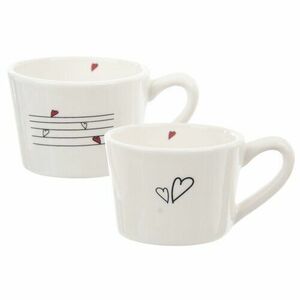 Orion Szívek bögre szett, 2 db, 230 ml kép