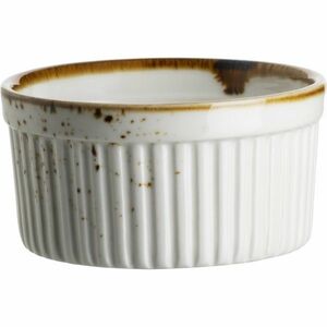 Mäser Pintar White sütőedény, barna pöttyös, 9 cm kép