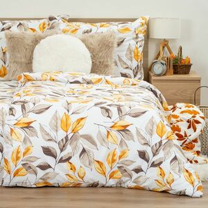 4Home Autumn Leaves pamut ágyneműhuzat, 140 x 200 cm, 70 x 90 cm kép