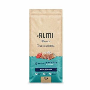 ALMI Medium Junior Granule tengeri algával, 12 kg kép