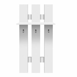 TOPTY 60 típusú akasztó, 39, fehér kép