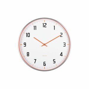 Karlsson 5969OR design falióra narancssárga, átmérő 40 cm kép
